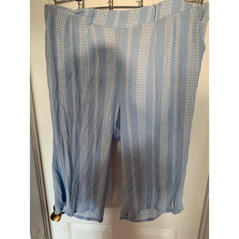 Torrid cropped palazzo pants